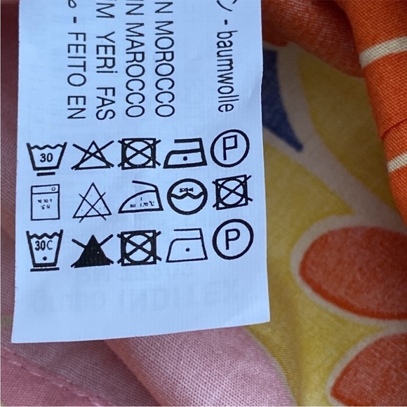 ZARA Colorful Oversized Floral Tunic Top Blouse Size Large - Picture 9 of 10